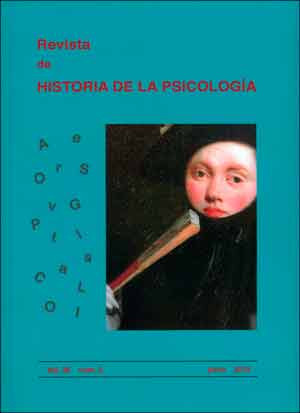 Revista de Historia de la Psicología, 36.2