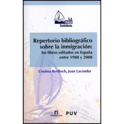 Repertorio bibliográfico sobre la inmigración: los libros editados en España entre 1988 y 2008