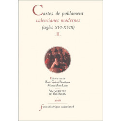 Cartes de poblament valencianes modernes. Vol.II