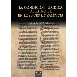 La condición jurídica de la mujer en los Furs de València 