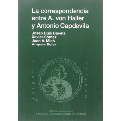 La correspondencia entre Albrecht von Haller y Antonio Capdevila