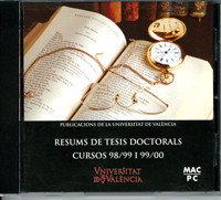 Resums de Tesis Doctorals. Cursos 98/99 i 99/00