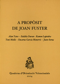 A propòsit de Joan Fuster