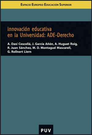 Innovación educativa en la Universitat: ADE-Derecho