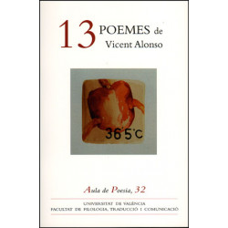 13 poemes de Vicent Alonso
