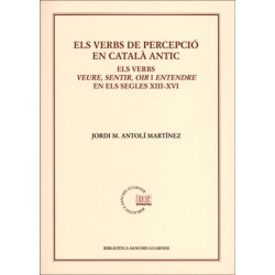 Els verbs de percepció en català antic