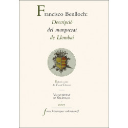 Francisco Benlloch. Descripció del marquesat de Llombai