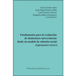 Fundamentos para la evaluación de titulaciones universitarias desde un modelo de Cohesión Social: el proyecto UNIVECS