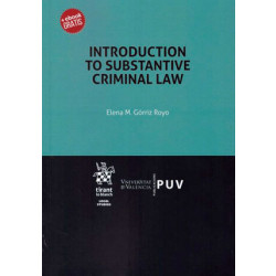 Introduction to Substantive Criminal Law