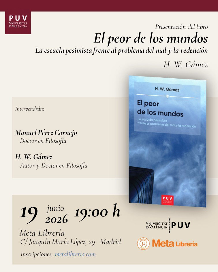 Presentació del llibre "El peor de los mundos" a Madrid