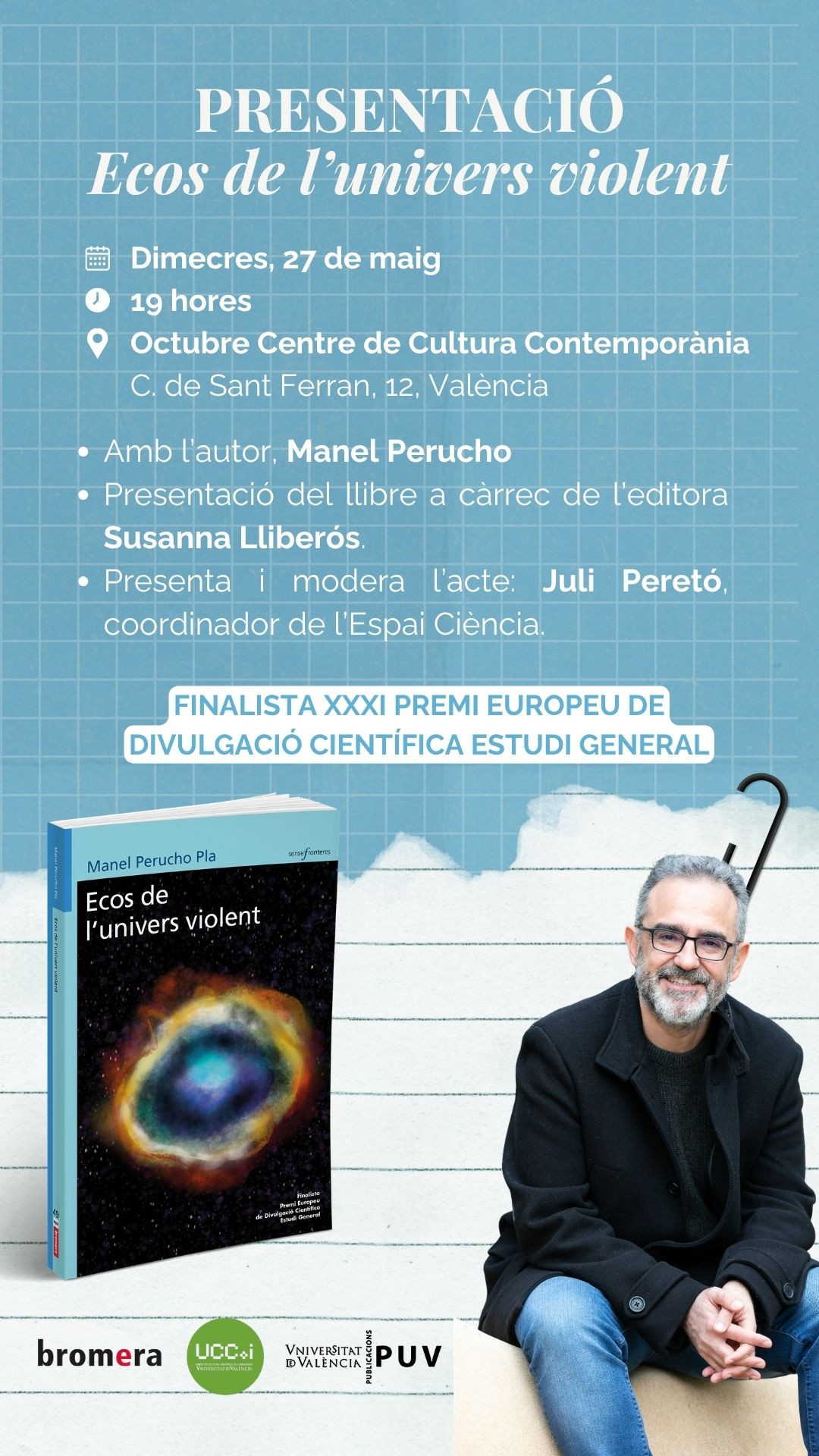 Presentació del llibre "Ecos de l'univers violent" a Octubre Centre de Cultura Contemporània